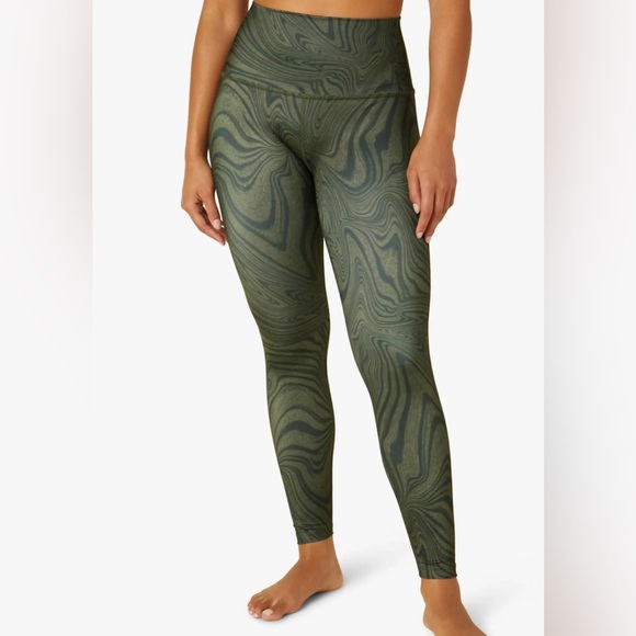 High waisted midi leggings - Picture 1 of 3